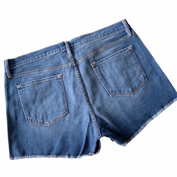 new Frame Denim ◈ Le Cut Off Denim Shorts ◈ Raw Hems ◈ Atlantic 32 - Picture 8 of 16